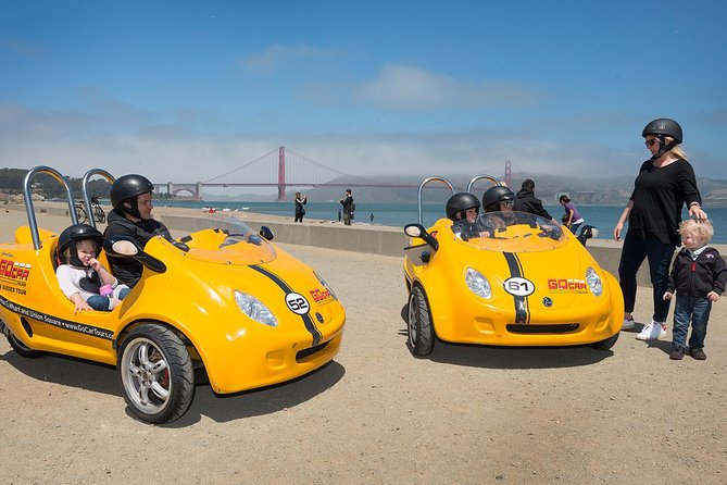 1HR San Francisco Chinatown and Downtown GoCar Tour - Lombard Street and the final hill ride
