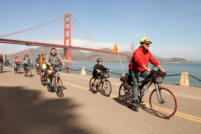 2-Day Alcatraz Visit + Golden Gate Bridge Bike Tour - From Aquatic Park to Fort Mason