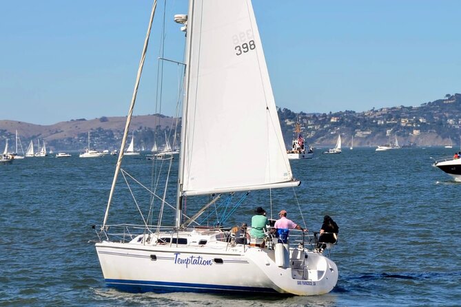 2-Hour Private Sailboat Charter in the San Francisco Bay - Choosing the Golden Gate Bridge route
