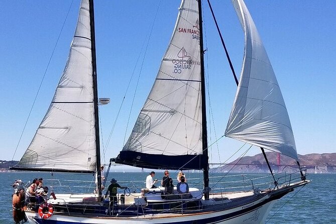 2-Hour Sunset Sail on the San Francisco Bay - The Golden Gate Bridge at sunset