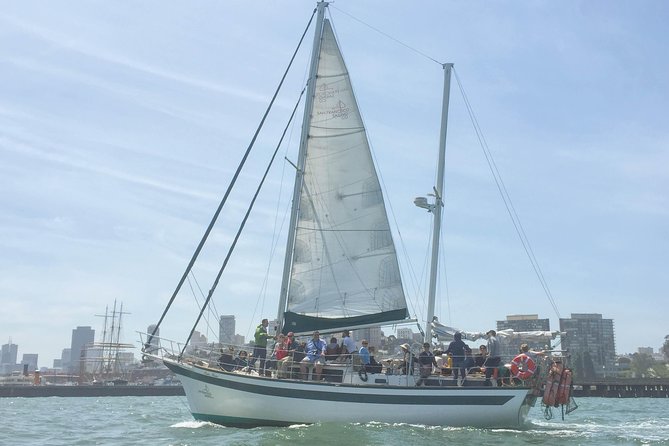2-Hour Sunset Sail on the San Francisco Bay - Alcatraz and Angel Island at evening light