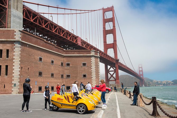 2HR Golden Gate Bridge and Lombard Loop GoCar Tour - How the Two-Hour Route Works