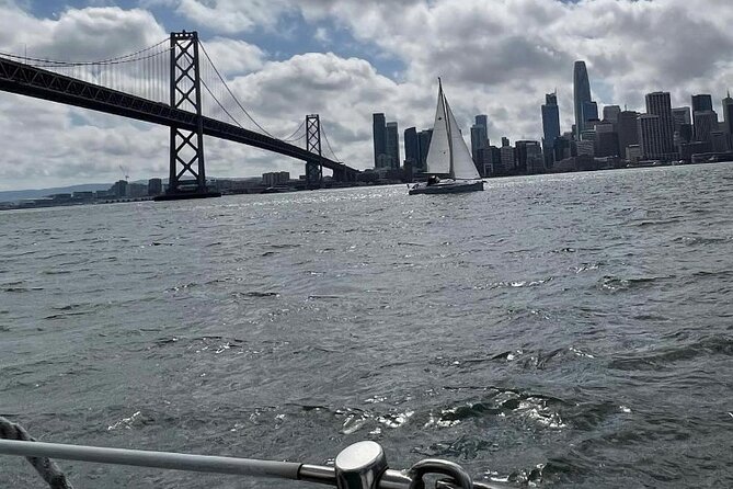 2hr. INTERACTIVE Sailing Experience on San Francisco Bay - Returning past Angel Island and Tiburon