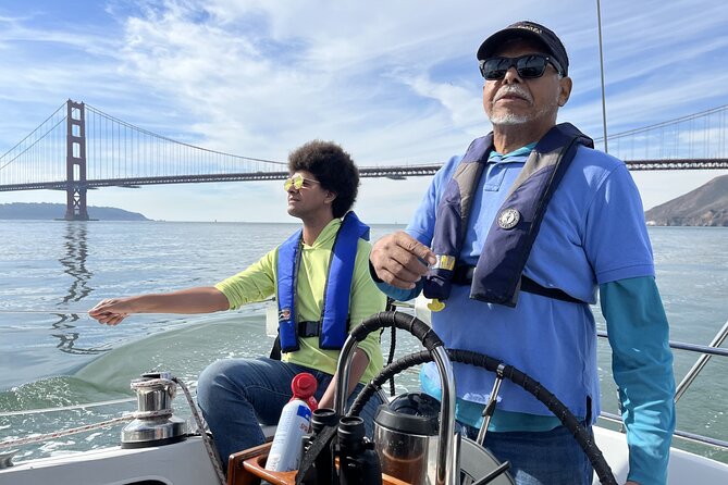 2hr. INTERACTIVE Sailing Experience on San Francisco Bay - What interactive really means on this boat