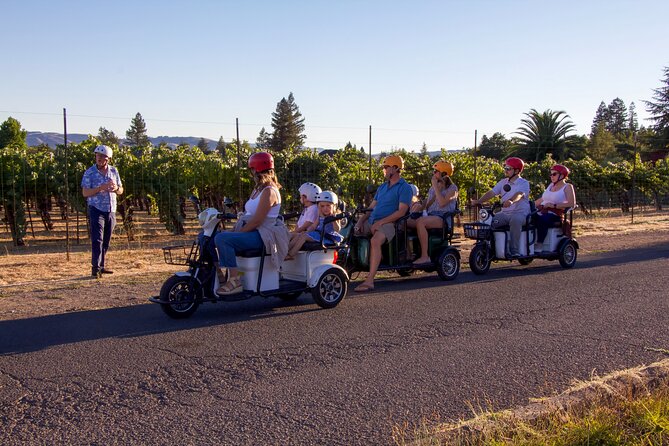 3 Hour Electric Trike Sunset Tour at Sonoma - Why an electric trike works well in Sonoma