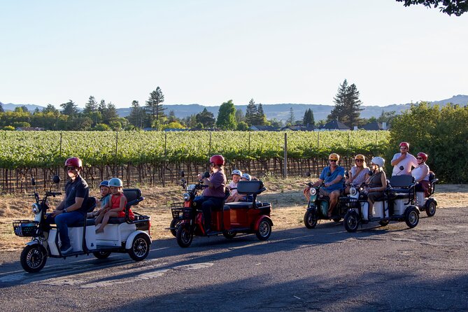 3 Hour Electric Trike Sunset Tour at Sonoma - Two historic stops, each with a different role