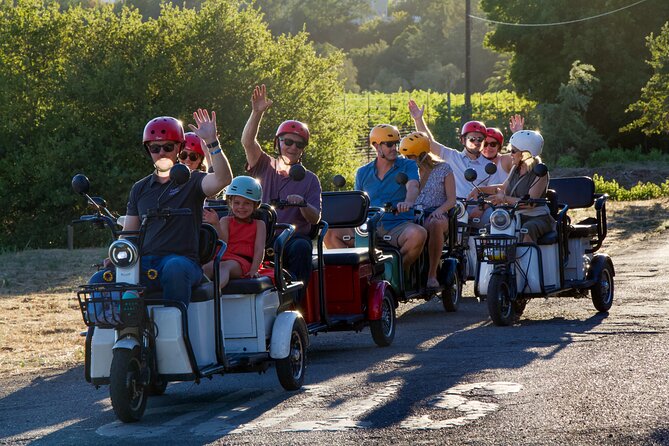 3 Hour Electric Trike Sunset Tour at Sonoma - Practical planning for the evening