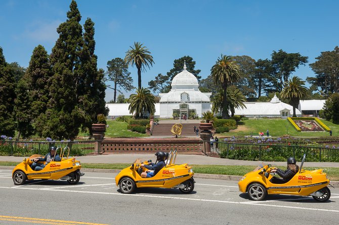 3HR Golden Gate Bridge and Golden Gate Park GoCar Tour - Starting at Fisherman’s Wharf