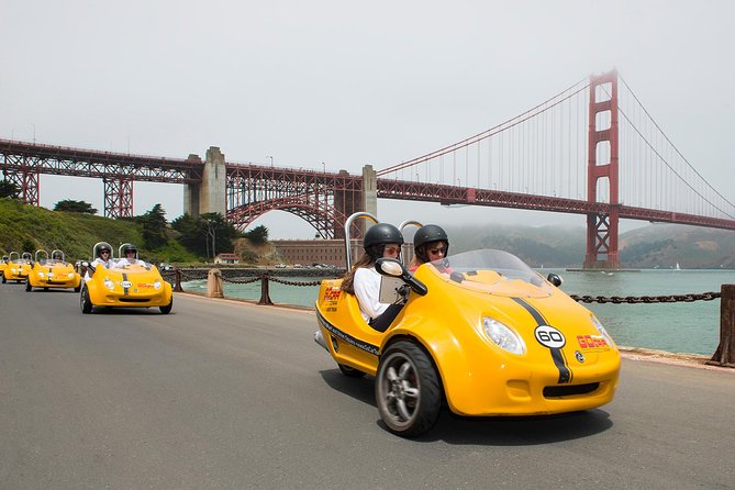 3HR Golden Gate Bridge and Golden Gate Park GoCar Tour - Ocean Beach and Sutro Baths