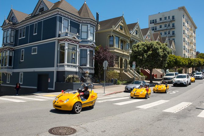 4-Hour Painted Ladies and Haight-Ashbury GoCar Tour - Fort Point and the Golden Gate Bridge