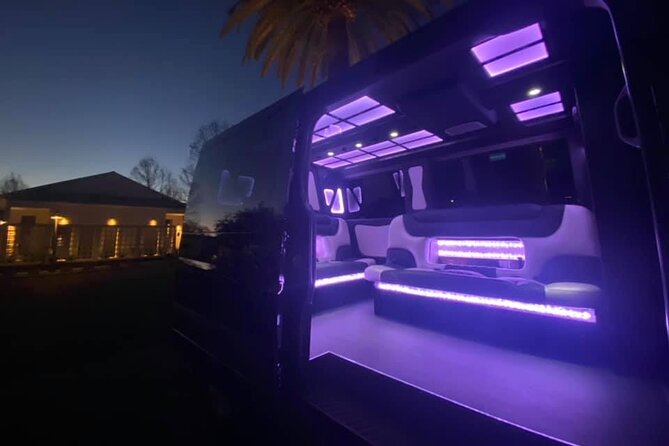 6hr | 7 Passenger Mercedes Sprinter Limo Van Private Tour - Key points to know before booking