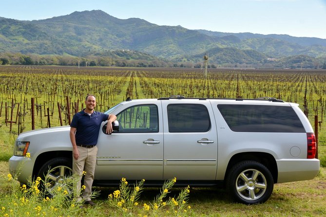 8 Hour Private Customized Wine Tour up to 7 Guests Napa & Sonoma - Key details at a glance