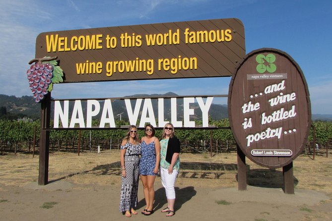 8 Hour Private Customized Wine Tour up to 7 Guests Napa & Sonoma - What the eight-hour itinerary can look like