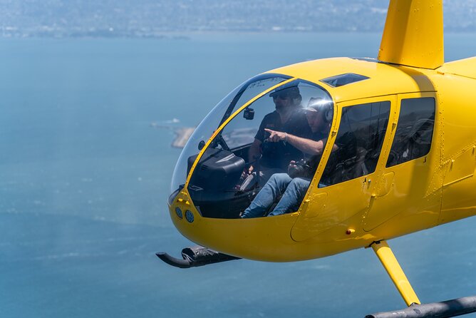 Alcatraz City Sites Helicopter Adventure - Crossing the Golden Gate Bridge