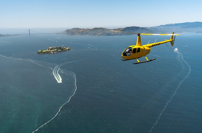 Alcatraz City Sites Helicopter Adventure - San Francisco’s downtown towers
