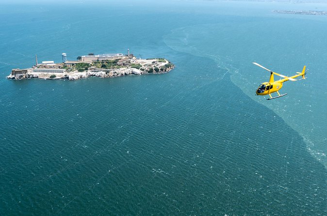 Alcatraz City Sites Helicopter Adventure - The Bay Bridge and the East Bay connection