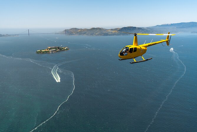 Alcatraz City Sites Helicopter Adventure - Starting in Mill Valley near Sausalito