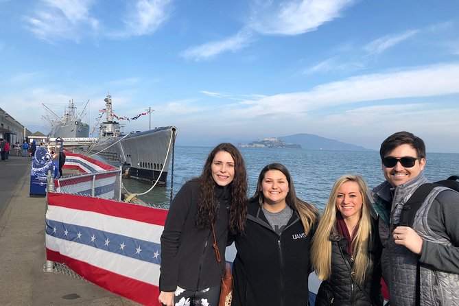 Alcatraz & Fisherman’s Wharf Tour + Cruise & Skystar Options - Pier 39 sea lions and the old ships at Hyde Street
