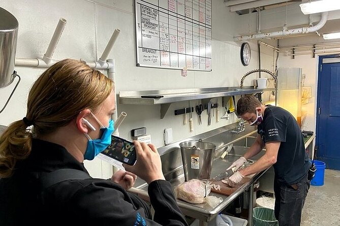 Aquarium of the Bay VIP Experience - Animal care is the most unusual part