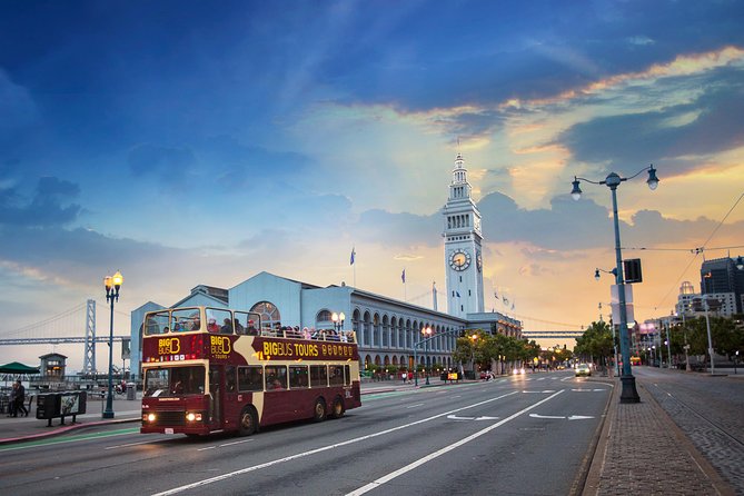 Big Bus San Francisco: Sightseeing Sunset Tour by Open-Top Bus - Starting at Fisherman’s Wharf at 6:30 pm