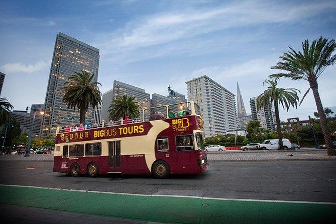 Big Bus San Francisco: Sightseeing Sunset Tour by Open-Top Bus - The Bay Bridge crossing and Treasure Island