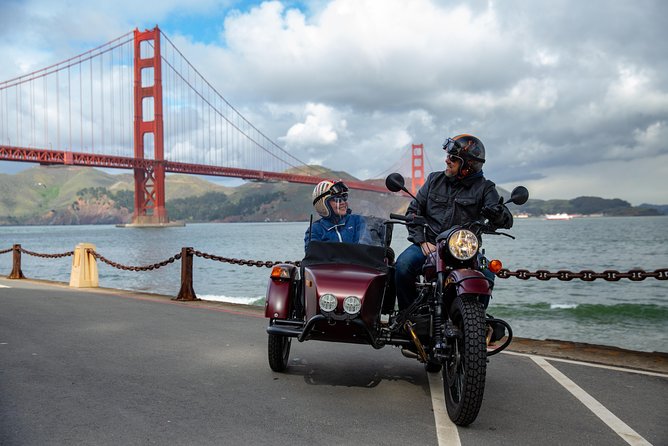 Classic Sidecar Tour of San Francisco - Crossing the Golden Gate Bridge