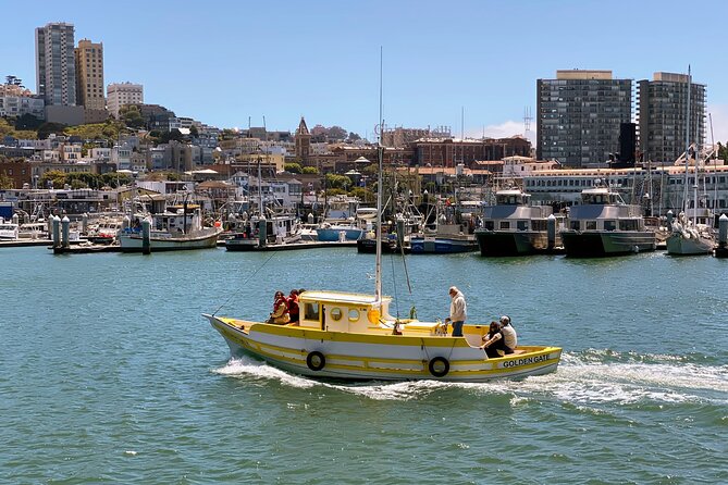 Fisherman’s Wharf Highlights Tour + Golden Gate Bay Voyage - The Golden Gate Bridge from land or from the bay