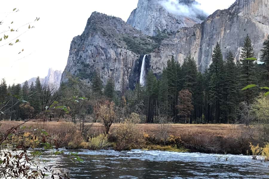 From SF: Yosemite Day Trip with Giant Sequoias Hike & Pickup - El Capitan, where the climbers look like dots