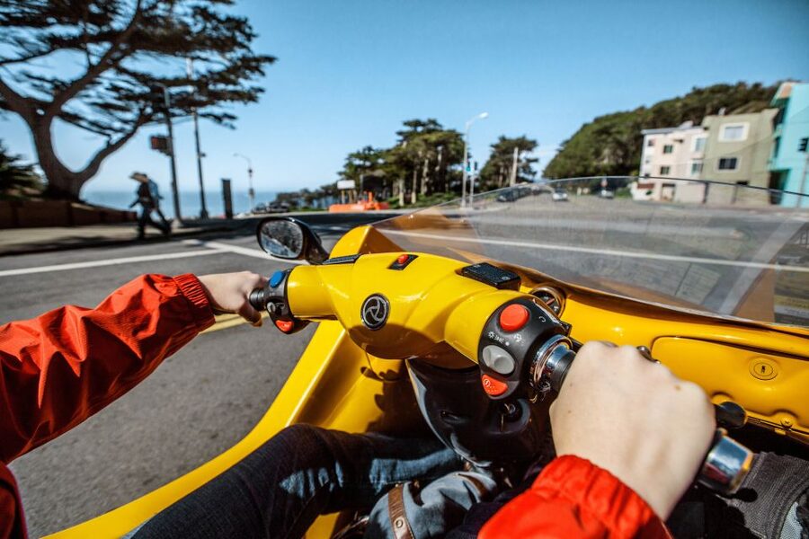 GoCar 3-Hour Tour of San Francisco's Parks and Beaches - China Beach, Baker Beach, and the Pacific coast