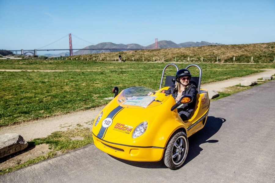 GoCar 3-Hour Tour of San Francisco's Parks and Beaches - Lombard Street and the return to Fisherman’s Wharf