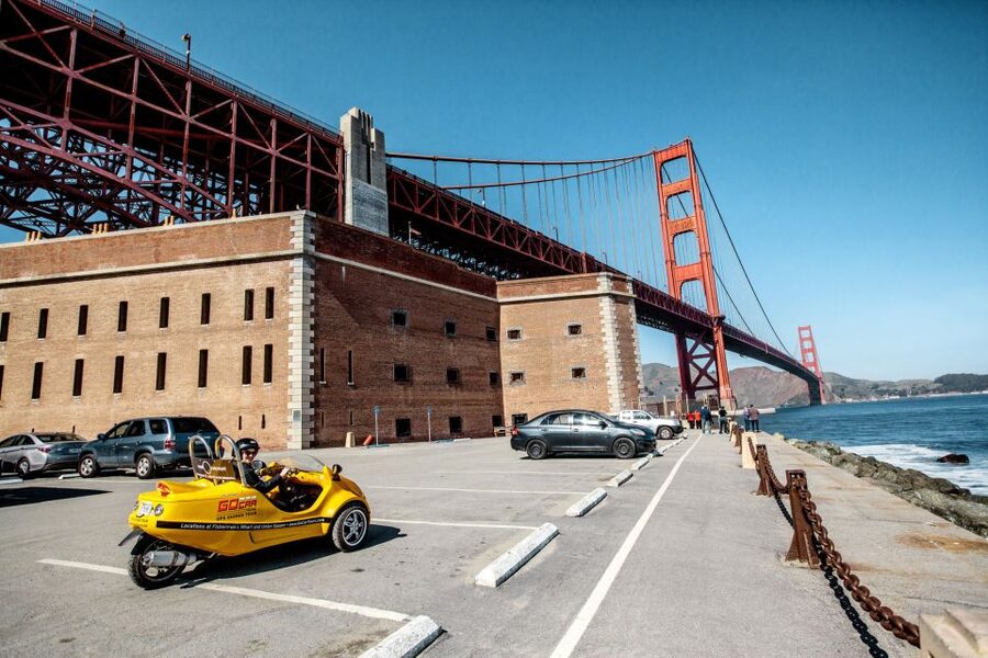 GoCar 3-Hour Tour of San Francisco's Parks and Beaches - The GoCar narration and language choices