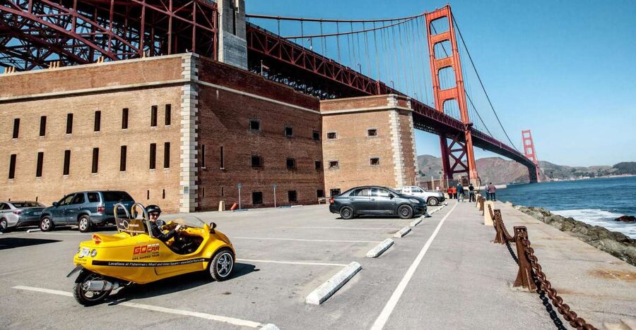 GoCar 3-Hour Tour of San Francisco's Parks and Beaches - Crissy Field, Fort Mason, and the Presidio