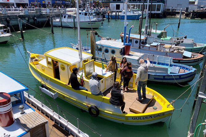 Golden Gate Bay Voyage on Historic Yellow Boat - Leaving Fisherman’s Wharf Behind