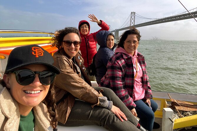 Golden Gate Bay Voyage on Historic Yellow Boat - Alcatraz in a Full 360-Degree View