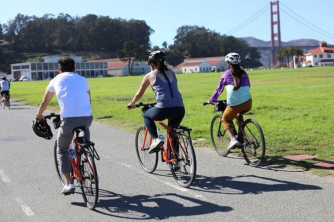 Golden Gate Bridge Bike Rentals with Optional Ferry Return - Crossing the Golden Gate Bridge by bicycle