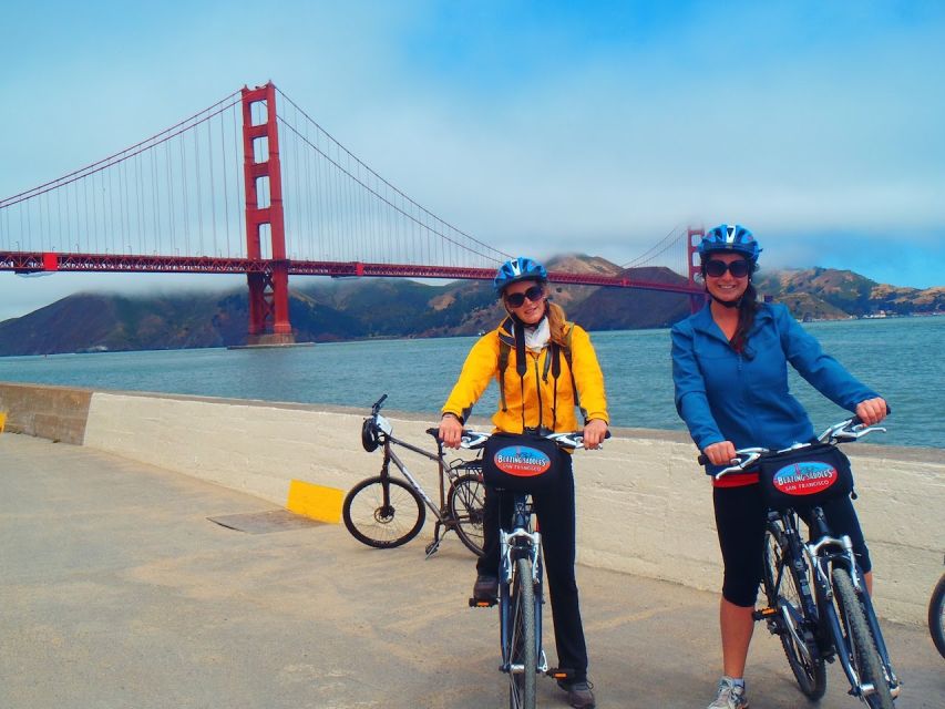 Golden Gate Bridge: Electric Bike Guided Tour to Sausalito - Presidio National Park and the approach to the bridge