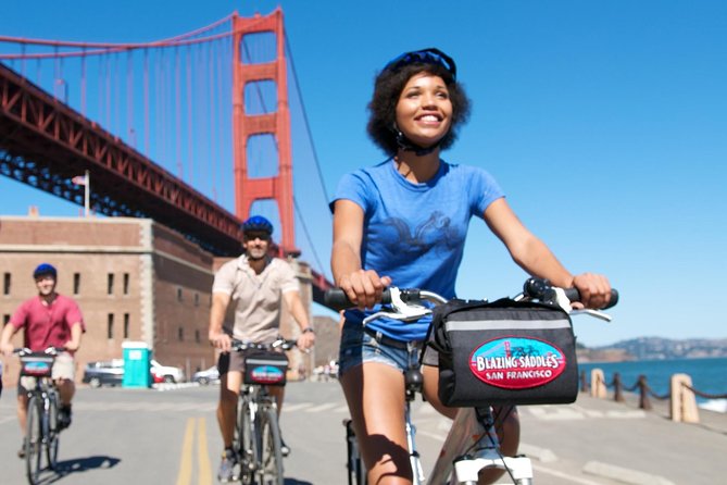Golden Gate Bridge Guided Bicycle Tour with Lunch at Local Hotspot - The downhill ride into Sausalito