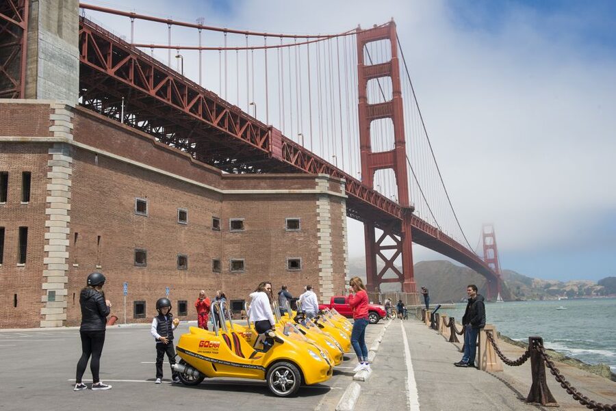 GPS Talking Tour Cars: Chinatown/Downtown Loop - Starting at Fisherman’s Wharf on Beach Street