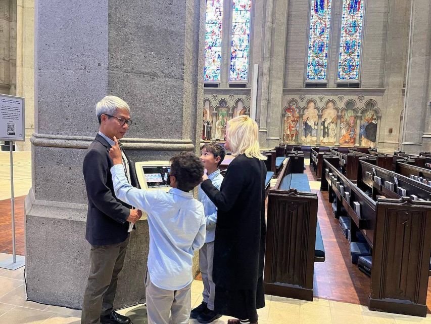 Grace Cathedral: Explore the Beauty (Entry + Self-Led Tour) - Bringing Children: The Treasure-Hunt Map