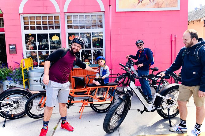 Half Moon Bay Family Friendly Guided E-bike Tour - Riding out to the Coastside Trail