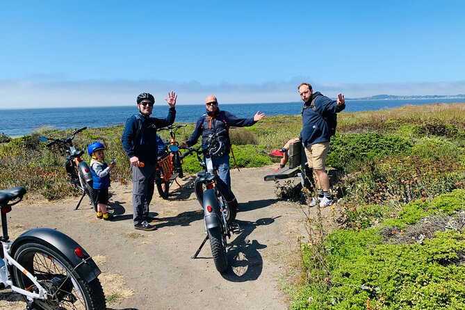 Half Moon Bay Family Friendly Guided E-bike Tour - Mavericks Beach and the power of big waves
