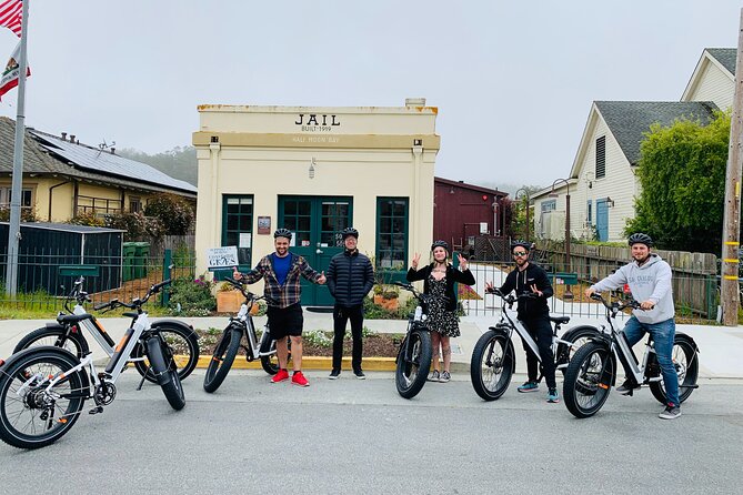Half Moon Bay Guided E-Bike Tour - The 1919 Jail and Half Moon Bay City Hall