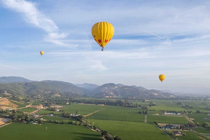 Hot Air Balloon Rides in Napa Valley - Napa Valley Balloon Ride at a Glance