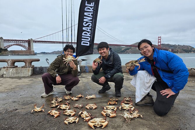 Learn to Catch and Cook Crab under Golden Gate Bridge SF - Key points at a glance