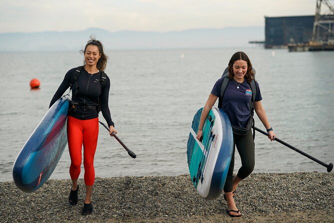 Learn to Paddle Board on the San Francisco Bay! - Exploring the Dogpatch shoreline by water