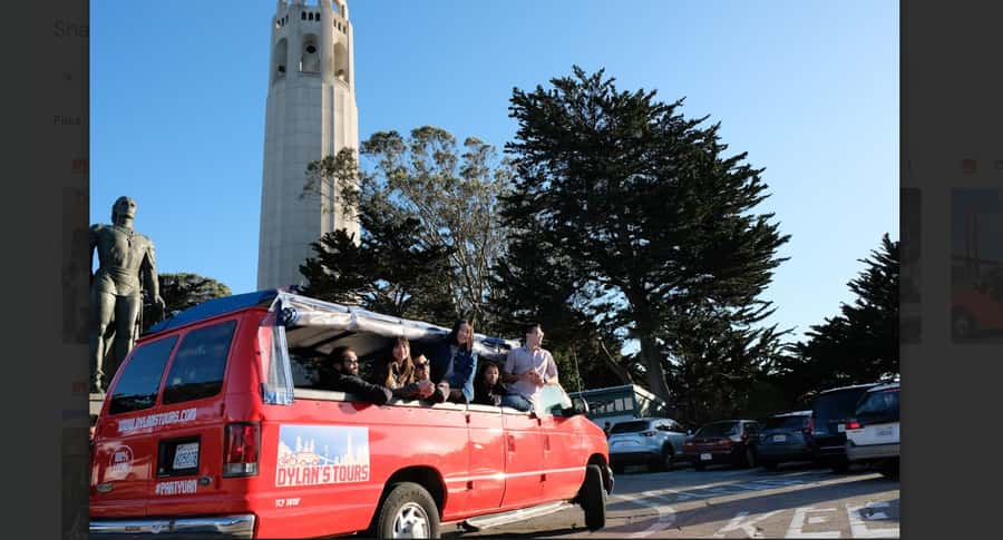 Lombard Leap: Lombard Street, Coit Tower and Chinatown Tour - What the open vehicle adds