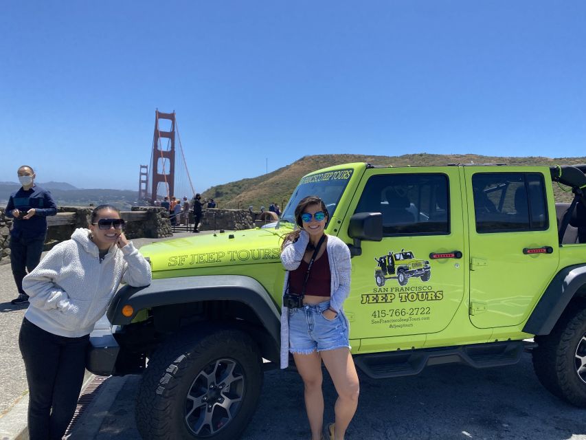 Muir Woods, Golden Gate Bridge & Sausalito Private Tour 3+hr - What the open Jeep changes