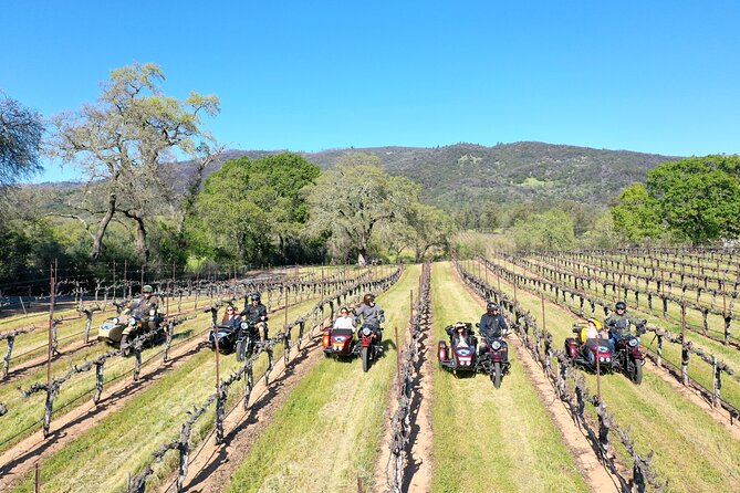 Napa Valley Classic Sidecar Wine tours - What the $390 price really covers