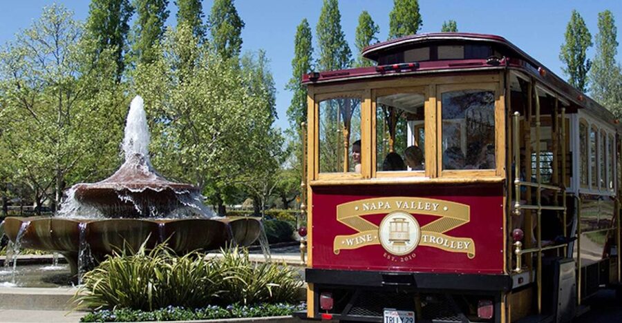Napa Valley: Wine Tasting Tour by Open Air Trolley & Lunch - Key points to know before booking