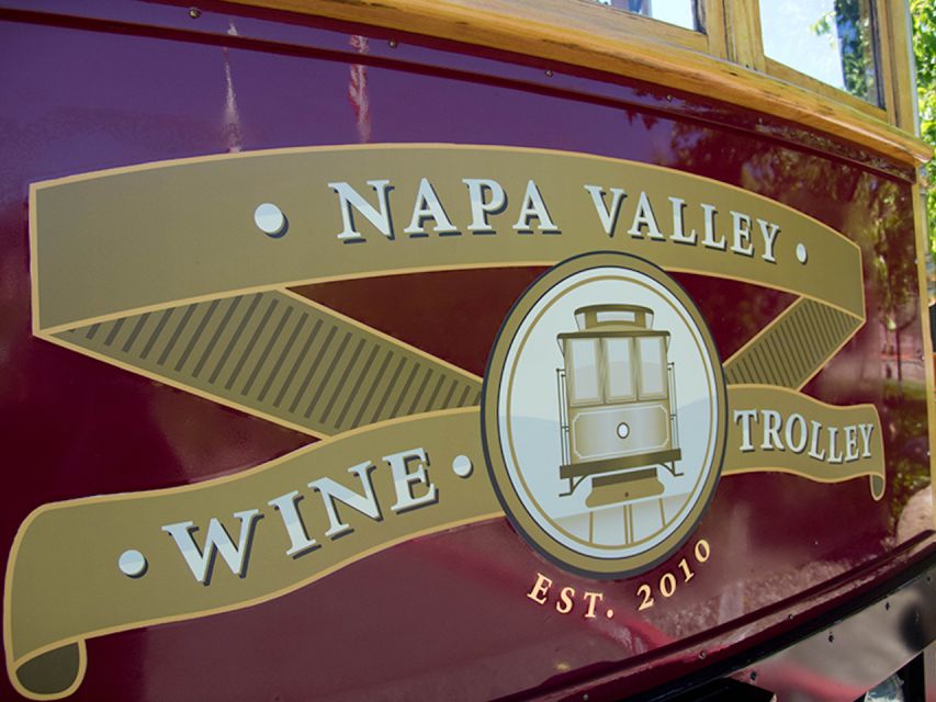 Napa Valley: Wine Tasting Tour by Open Air Trolley & Lunch - What to bring for a comfortable ride